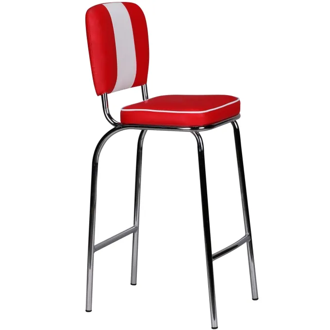 Barhocker American Diner Barstuhl 50er Jahre Retro Stuhl US Style Tresenstuhl