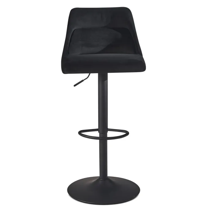 Barhocker FineBuy Küchenhocker Samt Hocker Bistrohocker Drehbar Barstuhl Modern