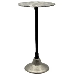 Beistelltisch Aluminium Anstelltisch Metall Wohnzimmertisch Dekotisch Couchtisch
