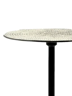 Beistelltisch Aluminium Anstelltisch Metall Wohnzimmertisch Dekotisch Couchtisch