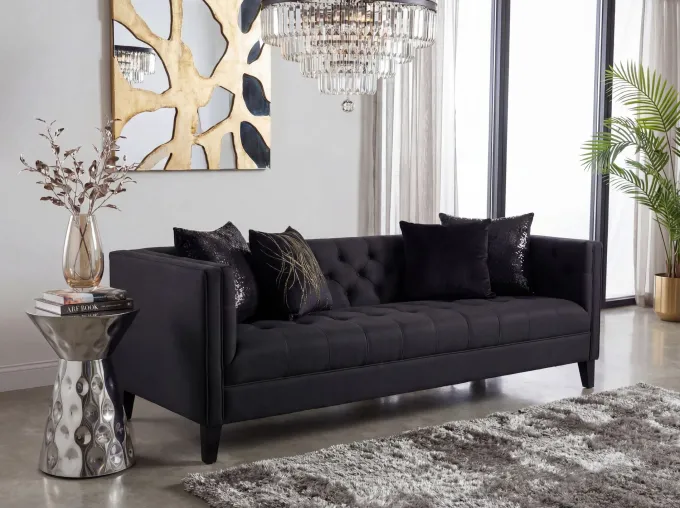 Beistelltisch 36cm Sofatisch Wohnzimmertisch Couchtisch Metall Alu Tisch Rund