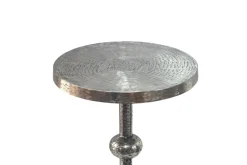 Beistelltisch Rund 30cm Anstelltisch Metall Dekotisch Aluminium Alu Sofatisch