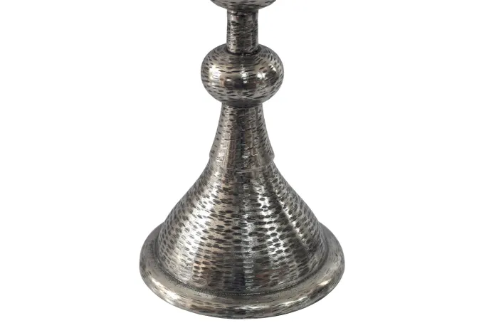 Beistelltisch Rund 30cm Anstelltisch Metall Dekotisch Aluminium Alu Sofatisch