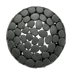 Beistelltisch rund 40cm Couchtisch Metall Alu Wohnzimmertisch Dekotisch klein