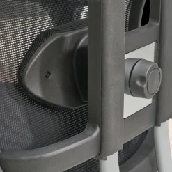 Bürostuhl FineBuy Schreibtischstuhl Mesh Schwarz Drehstuhl Ergonomisch 120 kg