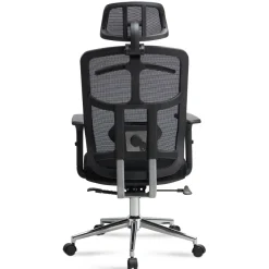 Bürostuhl FineBuy Schreibtischstuhl Mesh Schwarz Drehstuhl Ergonomisch 120 kg