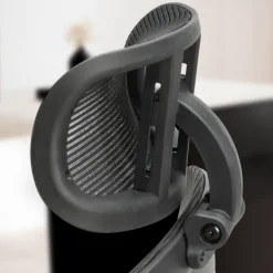 Bürostuhl FineBuy Schreibtischstuhl Mesh Schwarz Drehstuhl Ergonomisch 120 kg