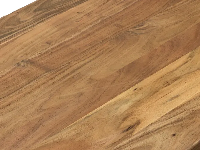 Couchtisch Akazie Massivholz Sofatisch Wohnzimmertisch Loungetisch Landhaus
