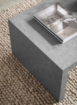Couchtisch 110 cm Wohnzimmertisch Sofatisch Groß Kaffeetisch Rechteckig Zeitlos