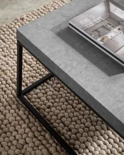 Couchtisch FineBuy Sofatisch 60 cm Wohnzimmertisch Klein Kaffeetisch Modern