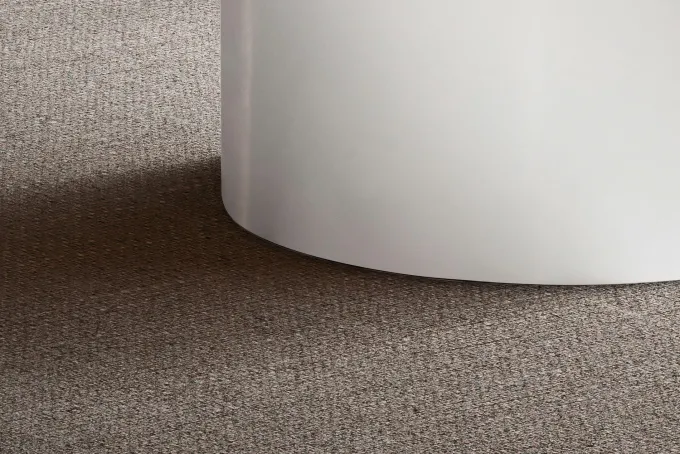 Couchtisch FineBuy Sofatisch MONOBLOC Weiß Hochglanz 60 cm Wohnzimmertisch Rund