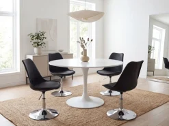 Drehsessel Höhenverstellbar Design Drehstuhl Esszimmerstuhl Drehbar Sessel
