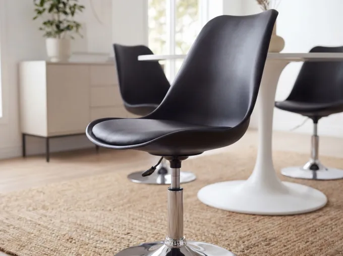Drehsessel Höhenverstellbar Design Drehstuhl Esszimmerstuhl Drehbar Sessel