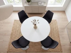 Drehsessel Höhenverstellbar Design Drehstuhl Esszimmerstuhl Drehbar Sessel