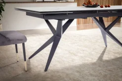 Esstisch FineBuy Esszimmertisch 180 - 260 cm Keramiktisch Ausziehbar Keramik