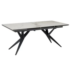Esstisch FineBuy Esszimmertisch 180 - 260 cm Keramiktisch Ausziehbar Keramik