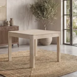 Esstisch Massivholz 80cm Esszimmertisch Bistrotisch Küchentisch 4 Personen Tisch