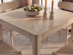 Esstisch Massivholz Quadratisch 80cm Esszimmertisch Küchentisch Tisch 4 Personen