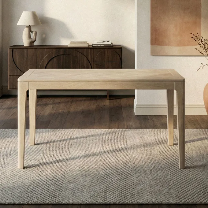 Esstisch Massivholz Rechteckig 120cm Esszimmertisch Küchentisch Tisch 6 Personen