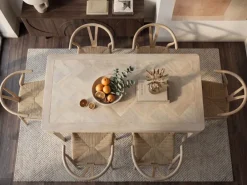 Esstisch Massivholz Rechteckig 120cm Esszimmertisch Küchentisch Tisch 6 Personen