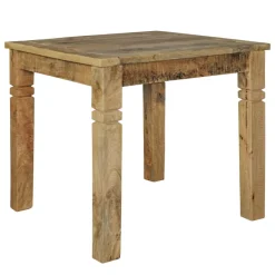 Esstisch quadratisch 80cm Massivholz Esszimmertisch rustikal Küchentisch massiv