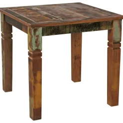 Esstisch quadratisch 80cm Massivholz Shabby Tisch Esszimmertisch Küchentisch