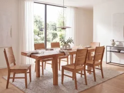 Esszimmertisch Erweiterbar 120 - 200cm Holz Massiv Esstisch Küchentisch Handmade