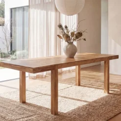 Esszimmertisch Erweiterbar 160 - 240cm Holz Massiv Esstisch Küchentisch Handmade