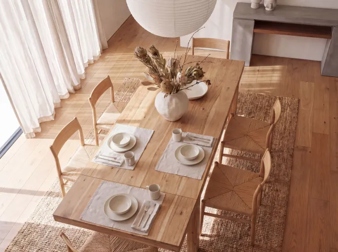 Esszimmertisch Erweiterbar 160 - 240cm Holz Massiv Esstisch Küchentisch Handmade