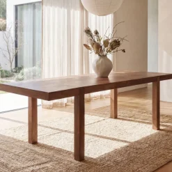 Esszimmertisch Erweiterbar 160 - 240cm Holz Massiv Esstisch Küchentisch Handmade