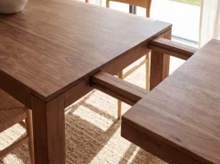 Esszimmertisch Erweiterbar 160 - 240cm Holz Massiv Esstisch Küchentisch Handmade