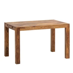 Esszimmertisch Erweiterbar FineBuy Esstisch 120 - 200 cm Holz Massiv Küchentisch