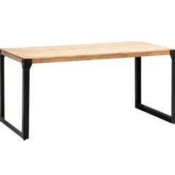Esszimmertisch FineBuy Esstisch Akazie Holz Massiv Metall Küchentisch Industrial