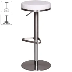 Finebuy Barhocker Design Barstuhl Höhenverstellbar Tresenhocker Bistrohocker