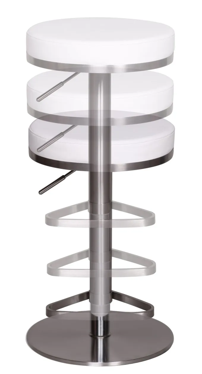 Finebuy Barhocker Design Barstuhl Höhenverstellbar Tresenhocker Bistrohocker