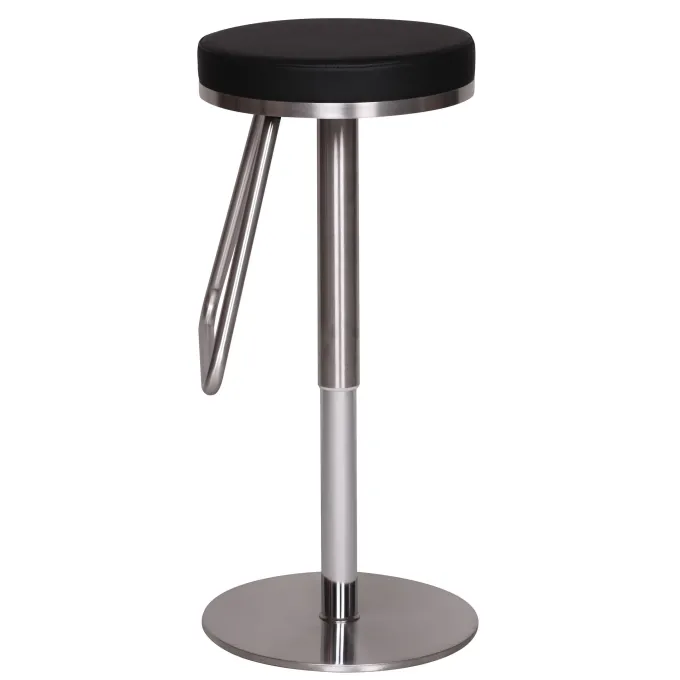 FineBuy Barhocker Edelstahl Design Barstuhl Tresenstuhl Modern Bistrohocker