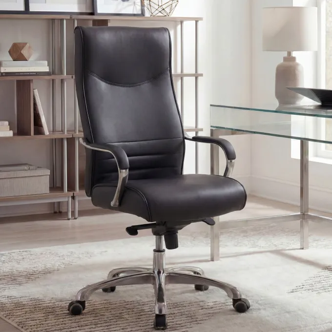 FineBuy Bürostuhl BIGBOSS Kunstleder Chefsessel ergonomisch Drehstuhl 150 kg XXL