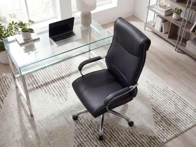 FineBuy Bürostuhl BIGBOSS Kunstleder Chefsessel ergonomisch Drehstuhl 150 kg XXL