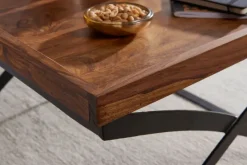 FineBuy Couchtisch FB50967 Wohnzimmer Tisch Holz massiv Sofatisch Beistelltisch
