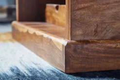 FineBuy Couchtisch Sheesham Massivholz Truhe mit Stauraum Wohnzimmertisch