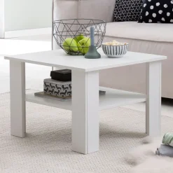 FineBuy Couchtisch SV51868 Tisch Holz 60x42x60cm Wohnzimmertisch Sofatisch klein