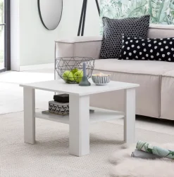 FineBuy Couchtisch SV51868 Tisch Holz 60x42x60cm Wohnzimmertisch Sofatisch klein