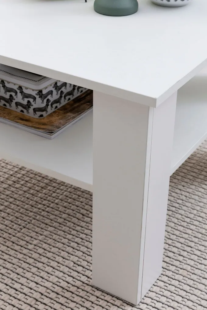 FineBuy Couchtisch SV51868 Tisch Holz 60x42x60cm Wohnzimmertisch Sofatisch klein