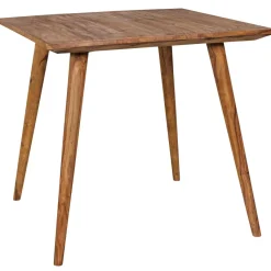 FineBuy Esstisch Holz Massiv Esszimmertisch Sheesham Küchentisch Klein Rustikal