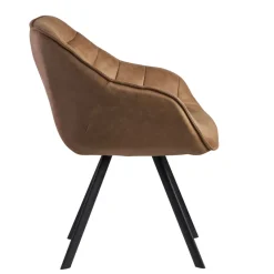 FineBuy Esszimmerstuhl Wildlederoptik Küchenstuhl Stoff Schalenstuhl Stuhl 110kg