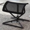 FineBuy Ottoman Beinauflage für Chefsessel Fußauflage Höhe & Neigung einstellbar