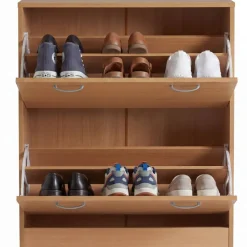 FineBuy Schuhschrank Schuhkipper Schuhregal Schuhkommode Regal Schuhe