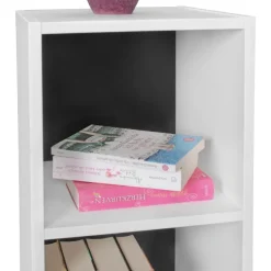 FineBuy Standregal Holz 30x60x30 cm Modern Regal Klein Holzregal Nischenregal