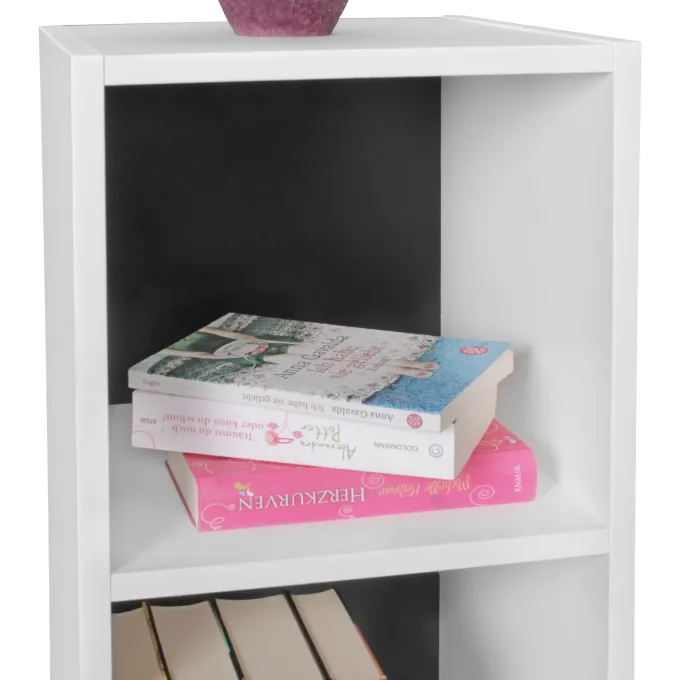 FineBuy Standregal Holz 30x60x30 cm Modern Regal Klein Holzregal Nischenregal