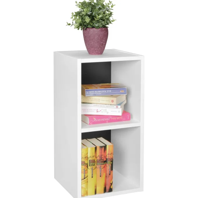 FineBuy Standregal Holz 30x60x30 cm Modern Regal Klein Holzregal Nischenregal